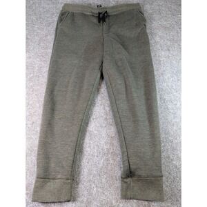 Members Mark Mens Sherpa Lined Jogger Pants Smokey Olive XL S1F15912 EUC